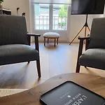 公寓 Les Hortensias Roses Duplex 阿棉